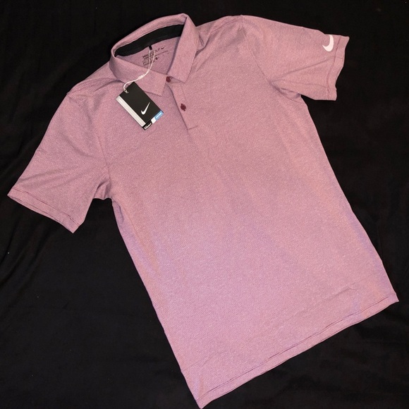 nike mobility control stripe polo